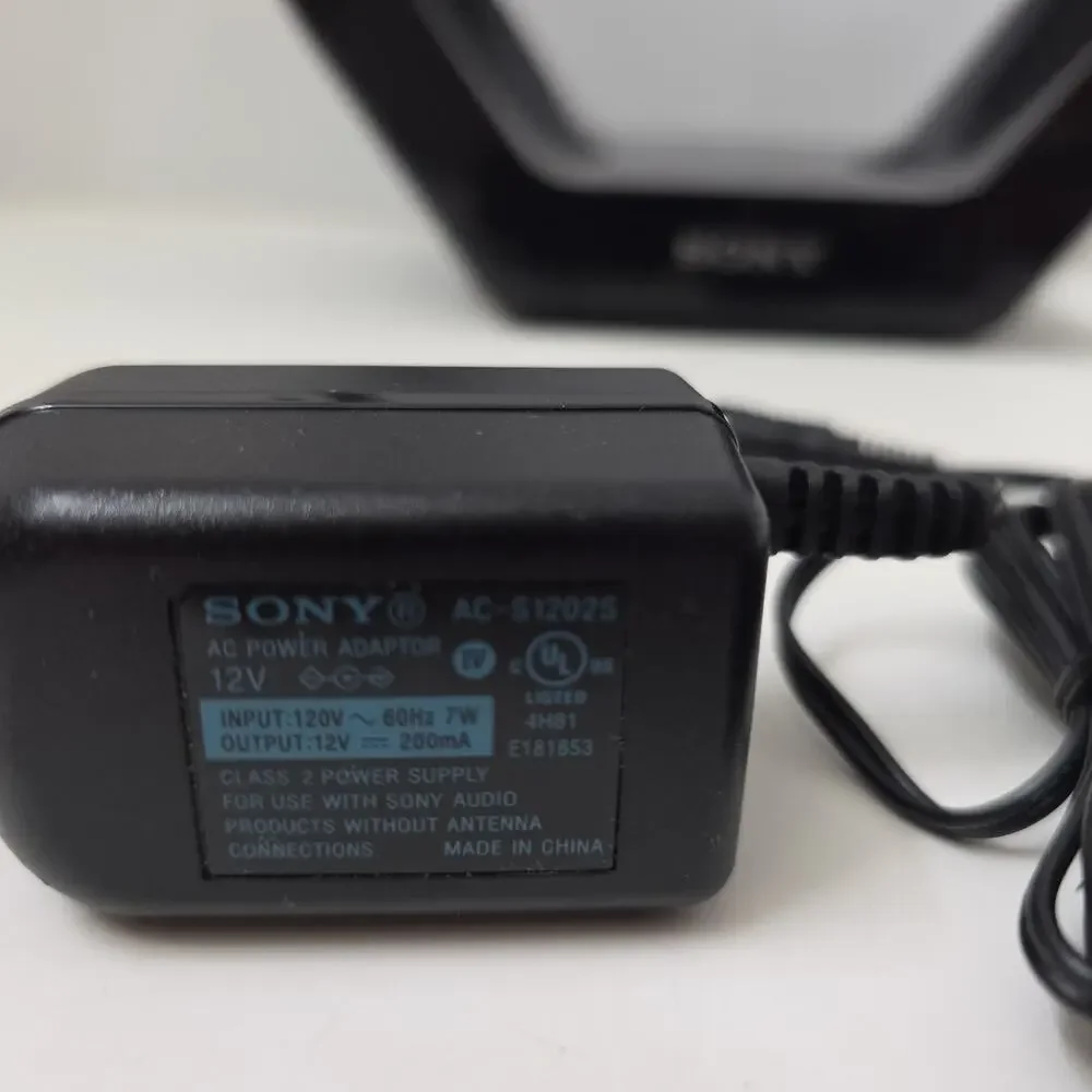 Sony OEM CHARGING BASE & ADAPTER ONLY for TMR-RF925R Wireless Headphones Working